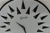 Horloge murales Lowell Design in Résine 07413BN